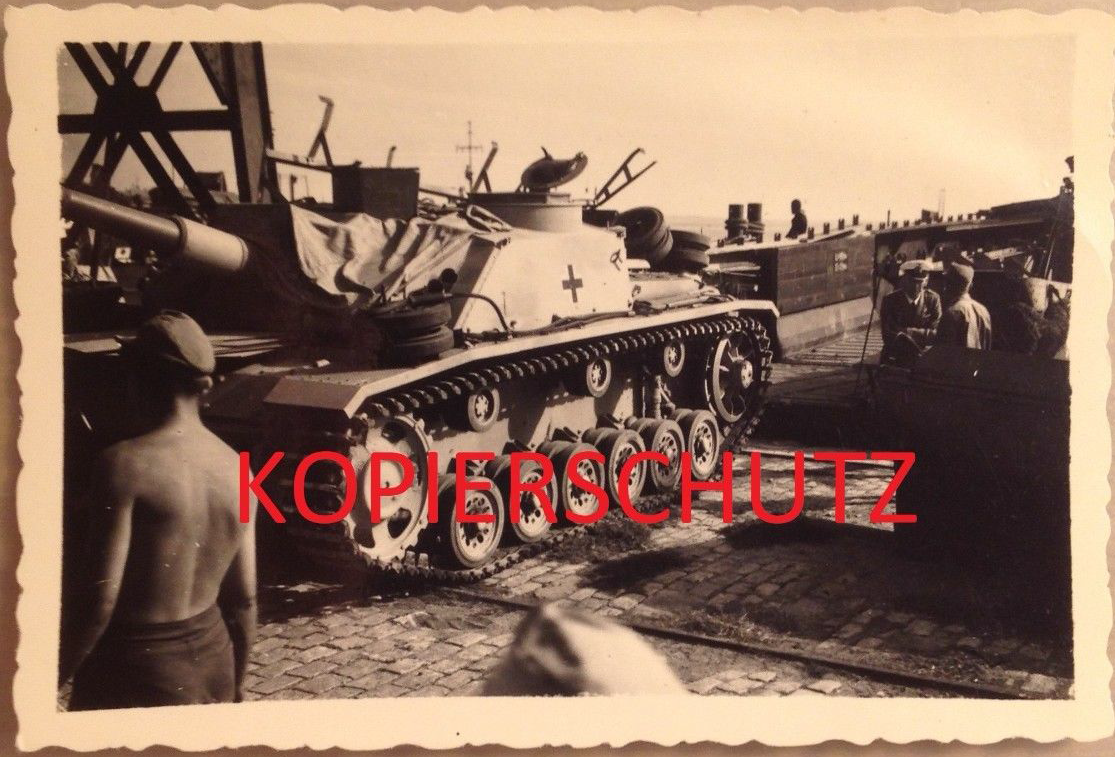 Sturmgeschützbatterie 287 Saloniki Hafen Griechenland 1943