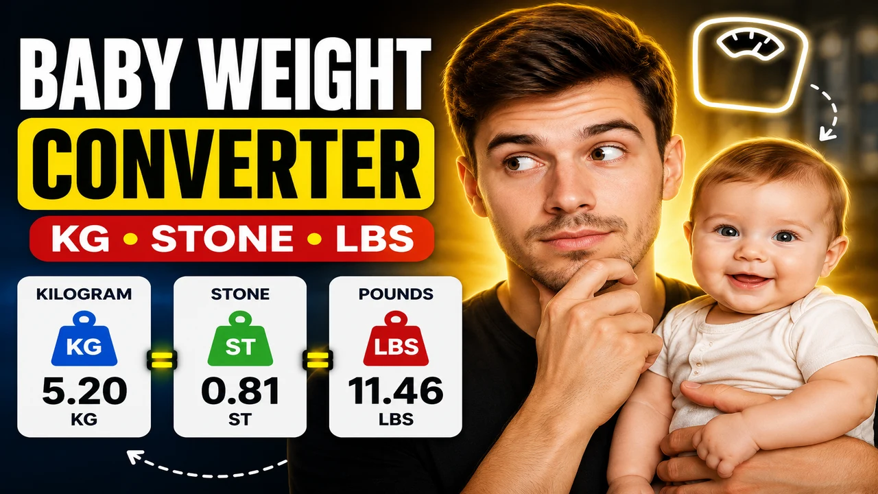 Kg To Stone And Lbs Converter For Baby Weight