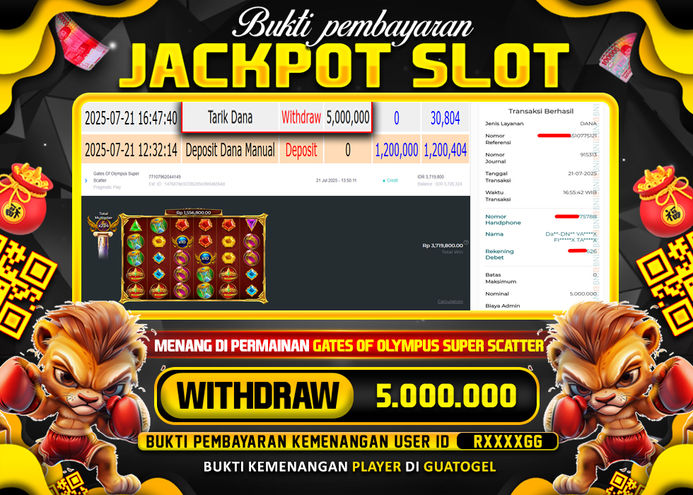 BUKTI JACKPOT LUNAS GUATOGEL
