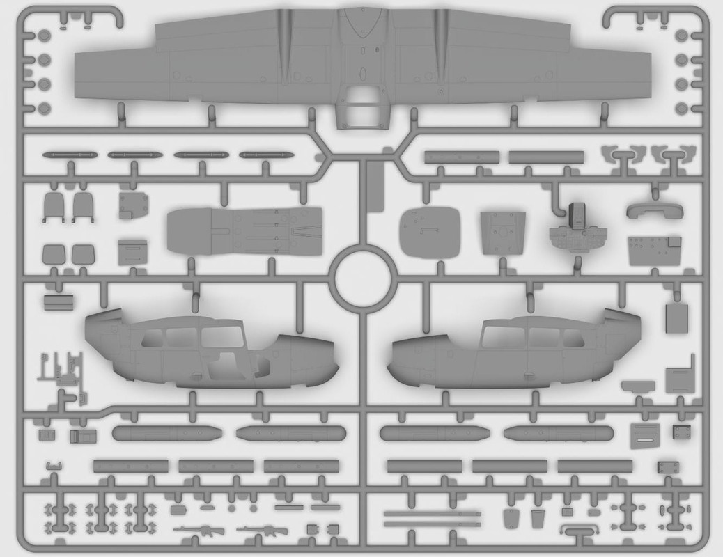 Cessna O-2A Skymaster, American Reconnaissance Aircraft (2)