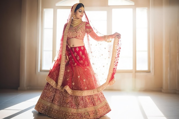 Heritage Lehenga:CustomMeets Innovation