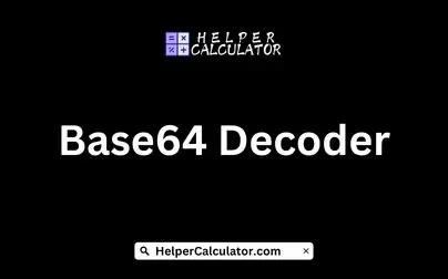 Base64 Decoder