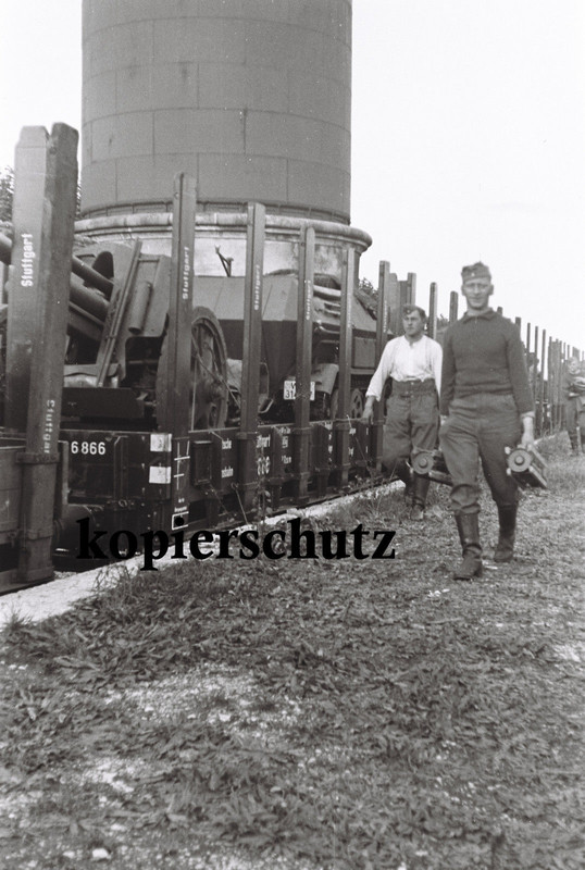 Bahnhof Ervy Le Chatel Verladung Schützen Panzer