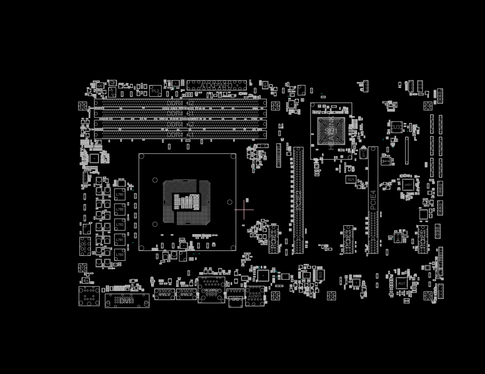 Asrock h55m le схема