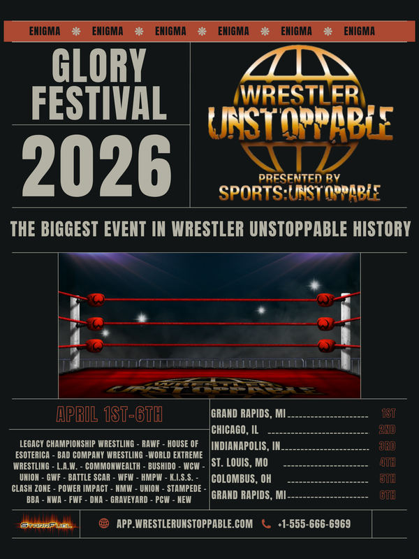 Glory Festival 2026 Full Lineup