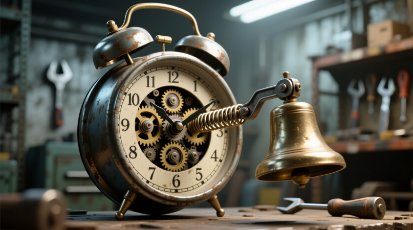 Диагностика динамика кухонного будильника