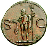 Glosario de monedas romanas. TRIDENTE. 5