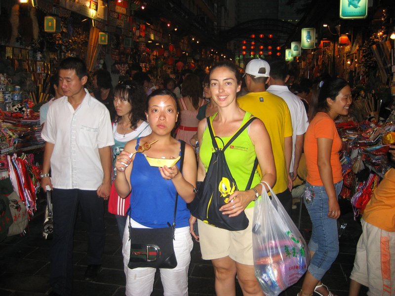 Mercado Wangfujing de insectos-2-8-2007 - China y sus pueblos-2007 (16)