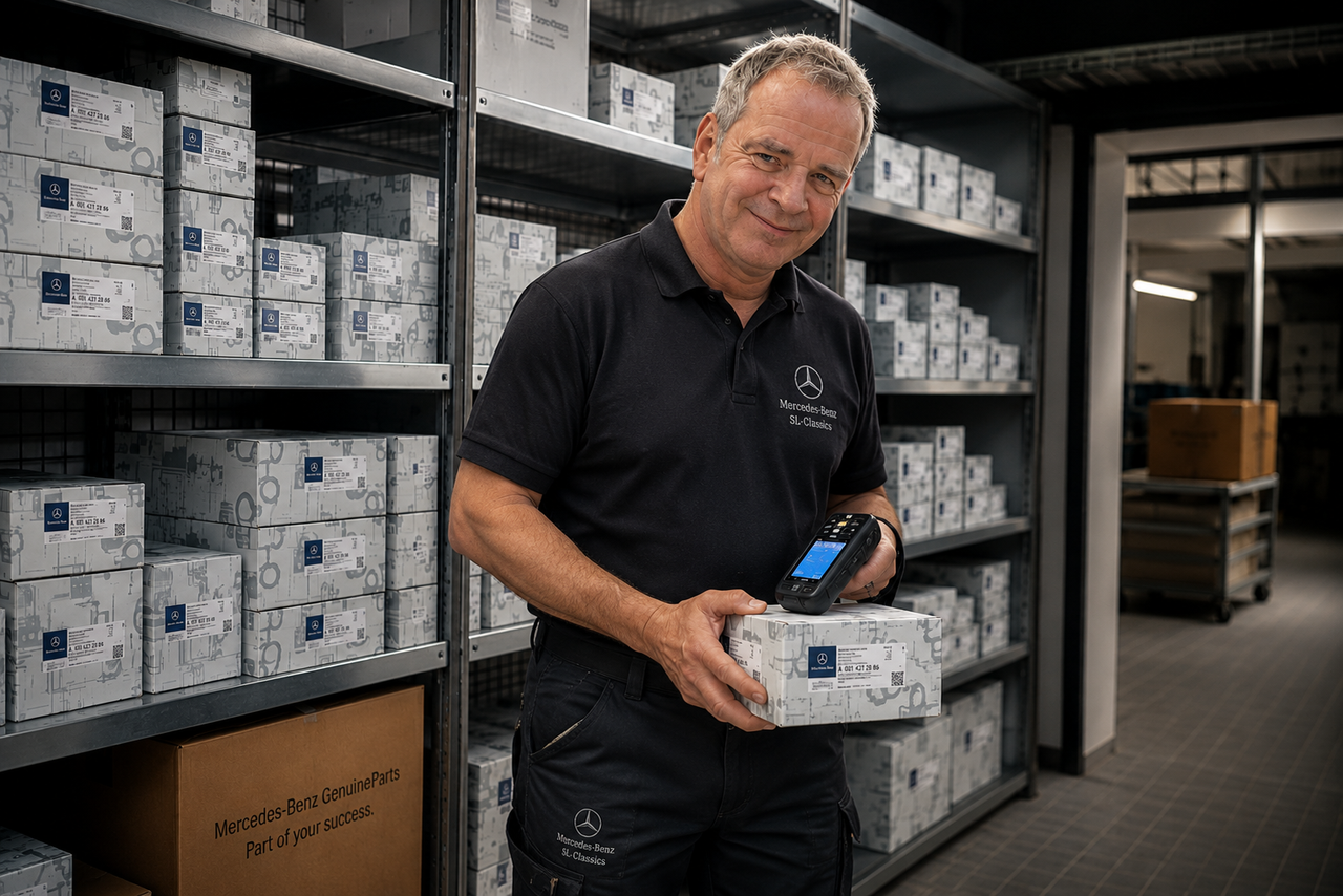 Mercedes-Benz Ersatzteile und SL-Classics Werkstatt