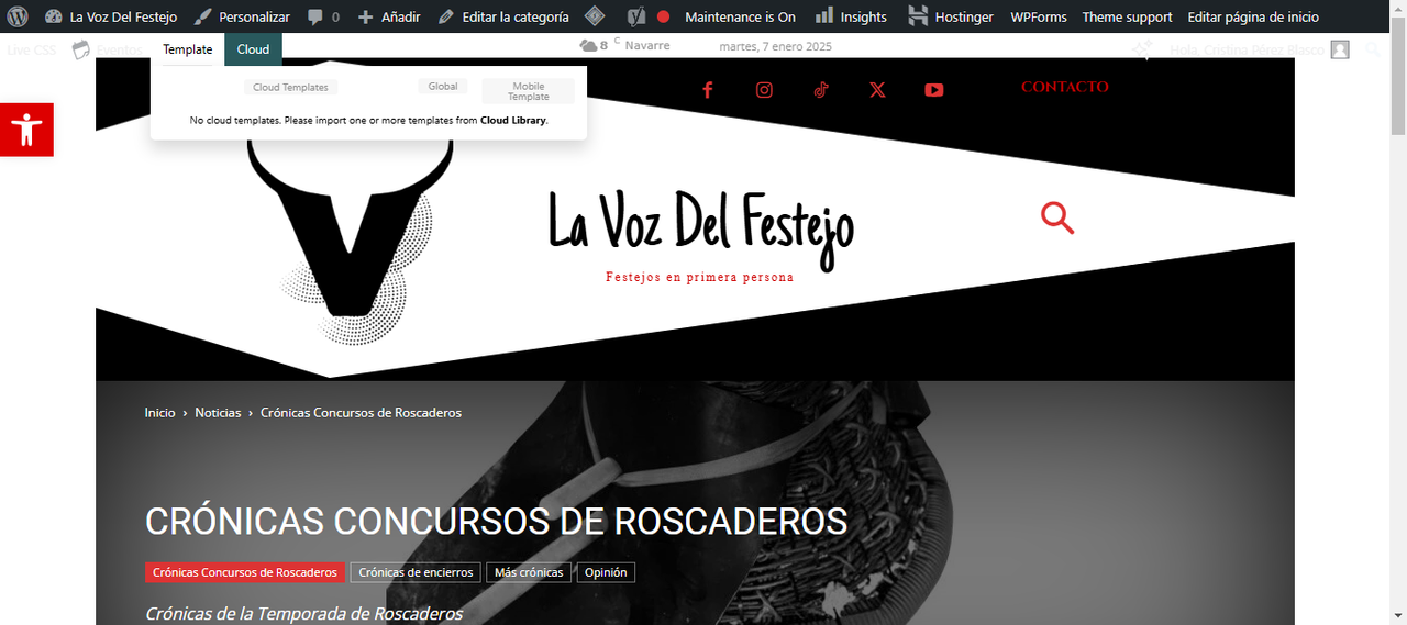 2025-01-07 - 20_53_31 - Crónicas Concursos de Roscaderos Archives - La Voz Del Festejo