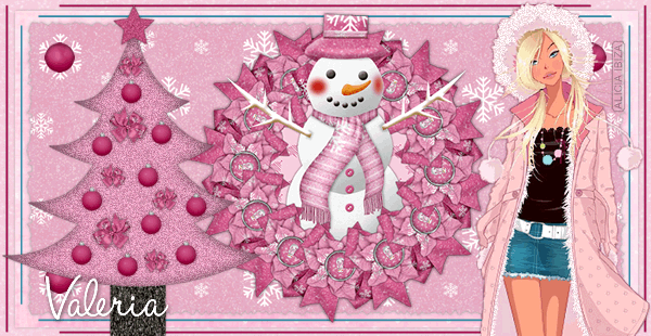 Pink Xmas valeria