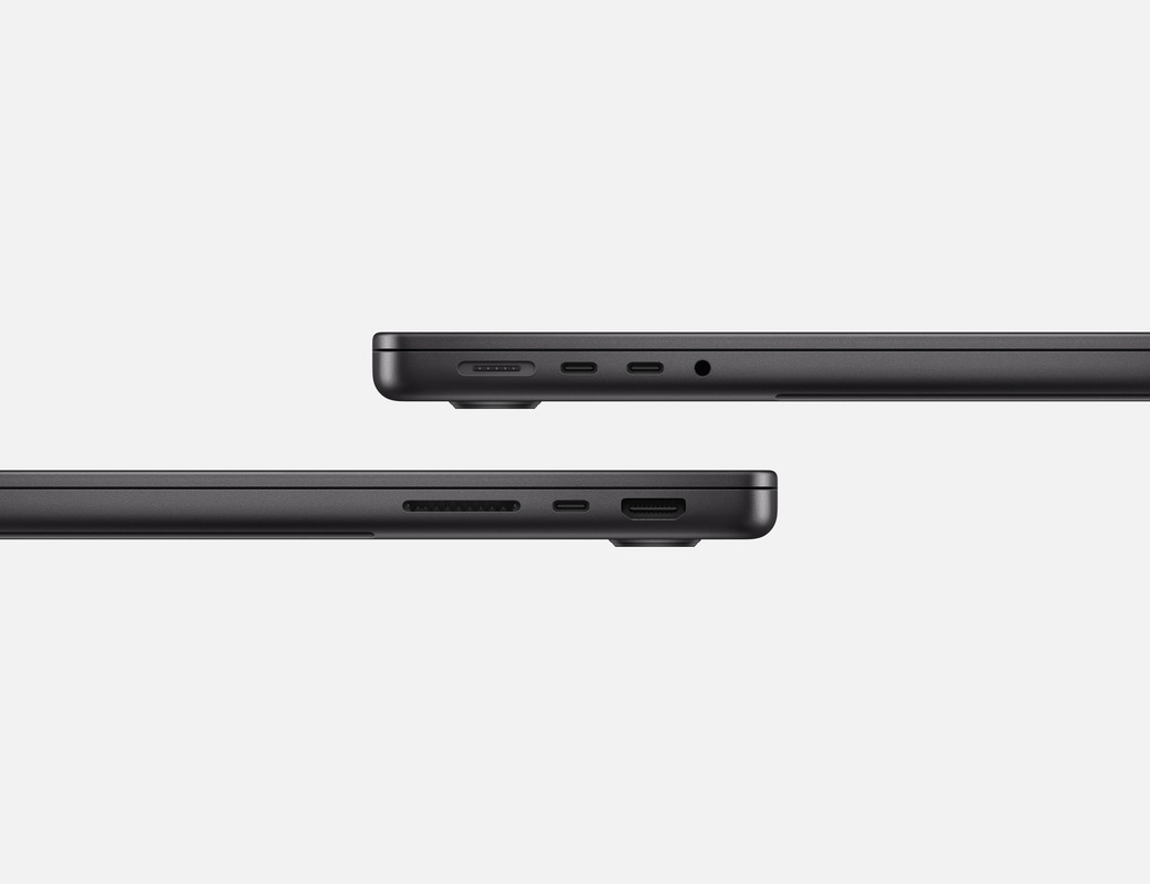 Primer plano de la espectacular pantalla Liquid Retina XDR del MacBook Pro.