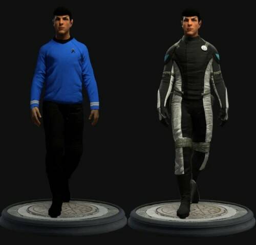 Star Trek Spock Zachary Quinto Daz G8M V1 & V2
