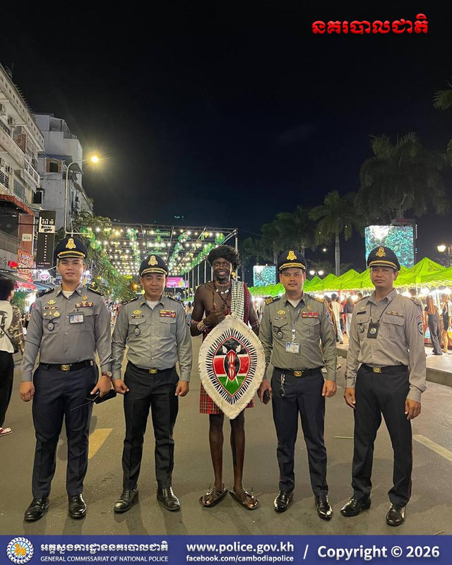 tourist police patrol phnom penh walking street cambodia news 2026 234433