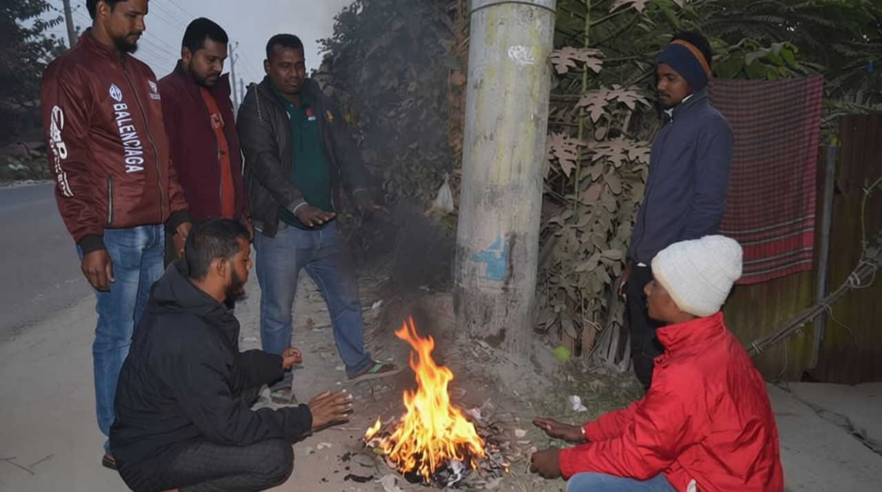 যশোরে তীব্র শীত