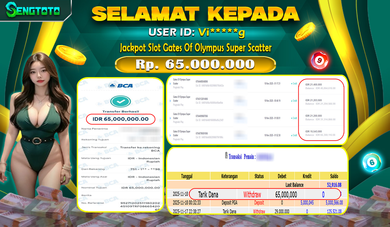 BUKTI PEMBAYARAN SLOT GATES OF OLYMPUS SUPER SCATTER