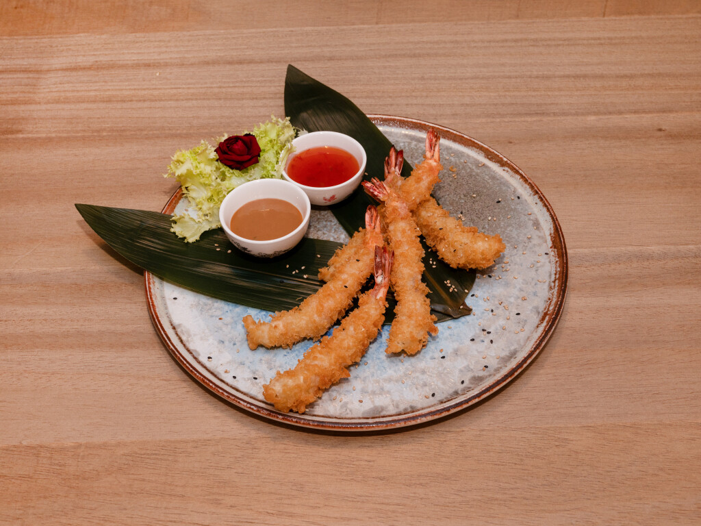 Tempura di capesante in salsa teriyaki