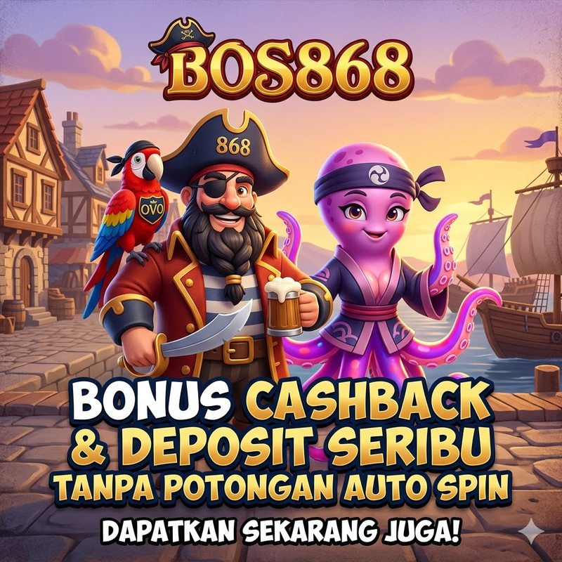 BOS868 Slot OVO ⚡ Deposit Seribu Tanpa Potongan Auto Spin
 image 1