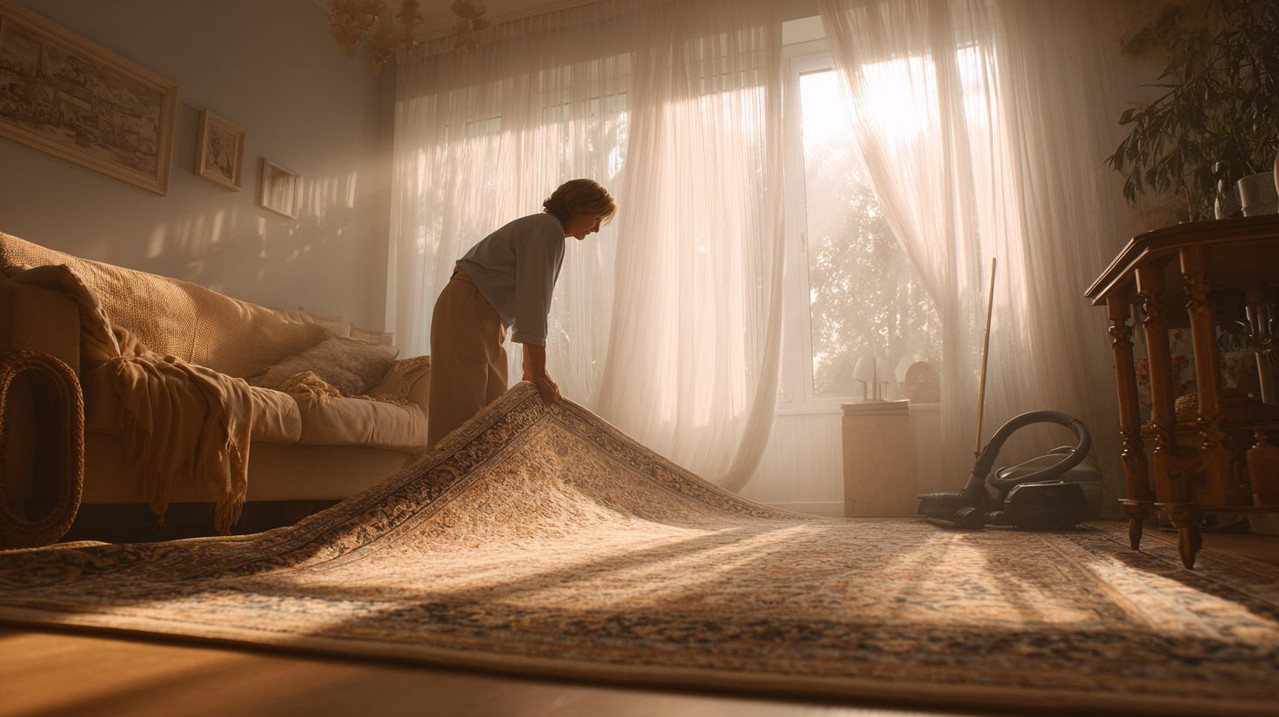 Подготовка ковра к стирке в домашних условиях