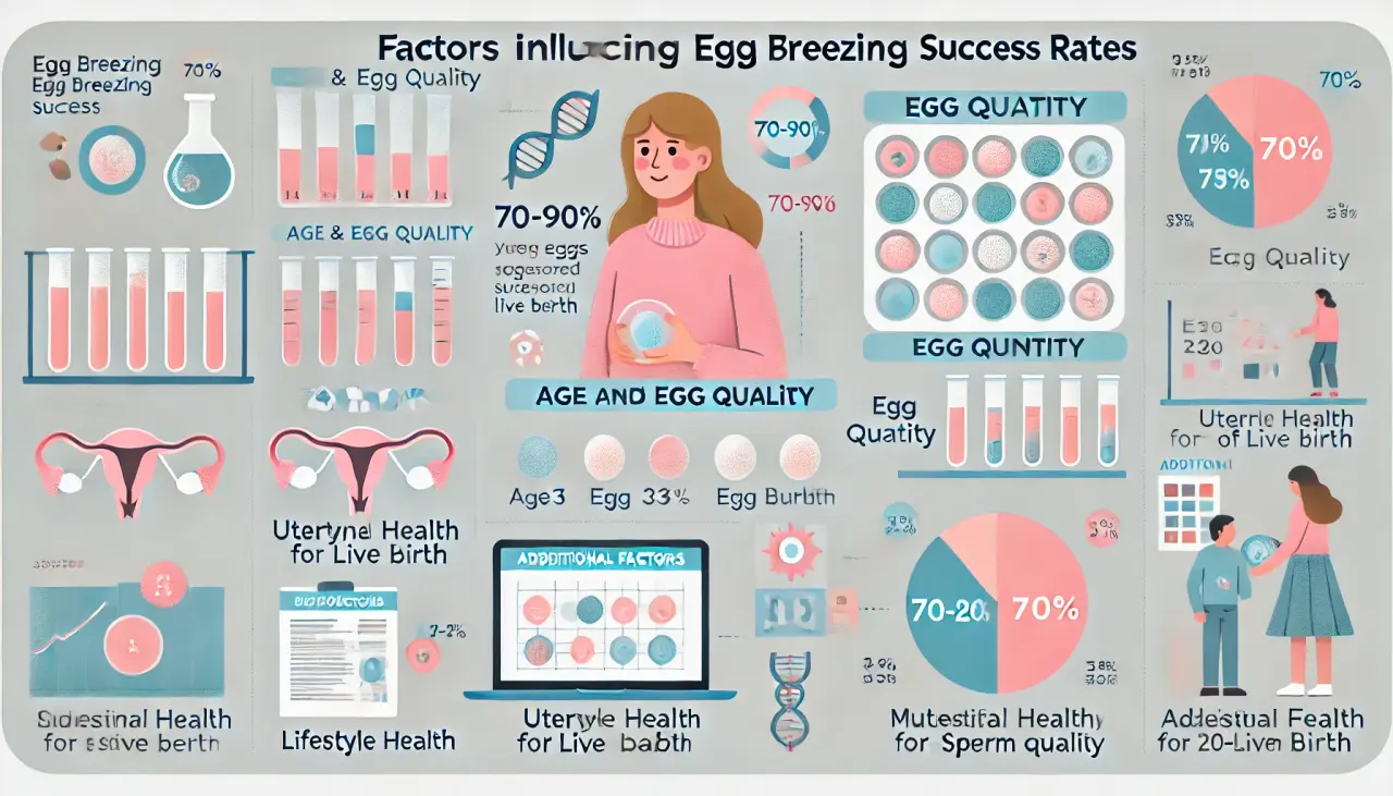 Egg Freezing Success Rates: Factors Influencing IVF Treatment with Frozen Eggs Egg Freezing Success Rates: Factors Influencing IVF Treatment with Frozen Eggs