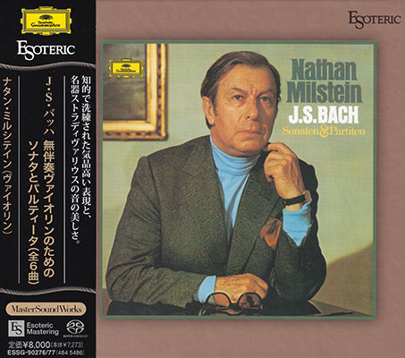Nathan Milstein - J. S. Bach: Sonatas And Partitas For Solo Violin (1975) [2023, Japan, Remastered, Hi-Res SACD Rip]