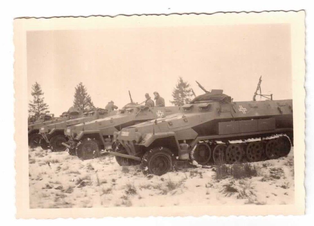 Foto 2.WK Schützenpanzerwagen Sd.Kfz. 251 Panzer