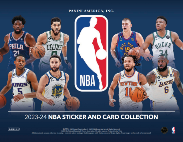 FICHE] 2023-24 PANINI STICKERS & CARD COLLECTION - Basketball Trading Cards