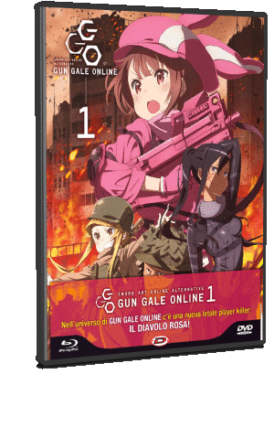 Sword Art Online Alternative: Gun Gale Online (2018) 2xDVD9 Copia 1:1 ITA JAP Sub ITA