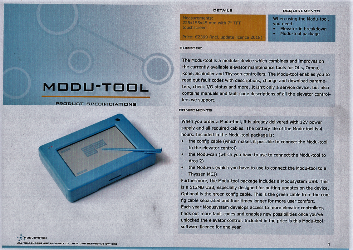 modusystem tool  (a)