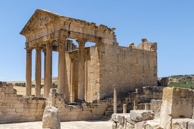 Una semana en Túnez por libre - Blogs de Tunez - Yacimiento romano de Dougga (5)