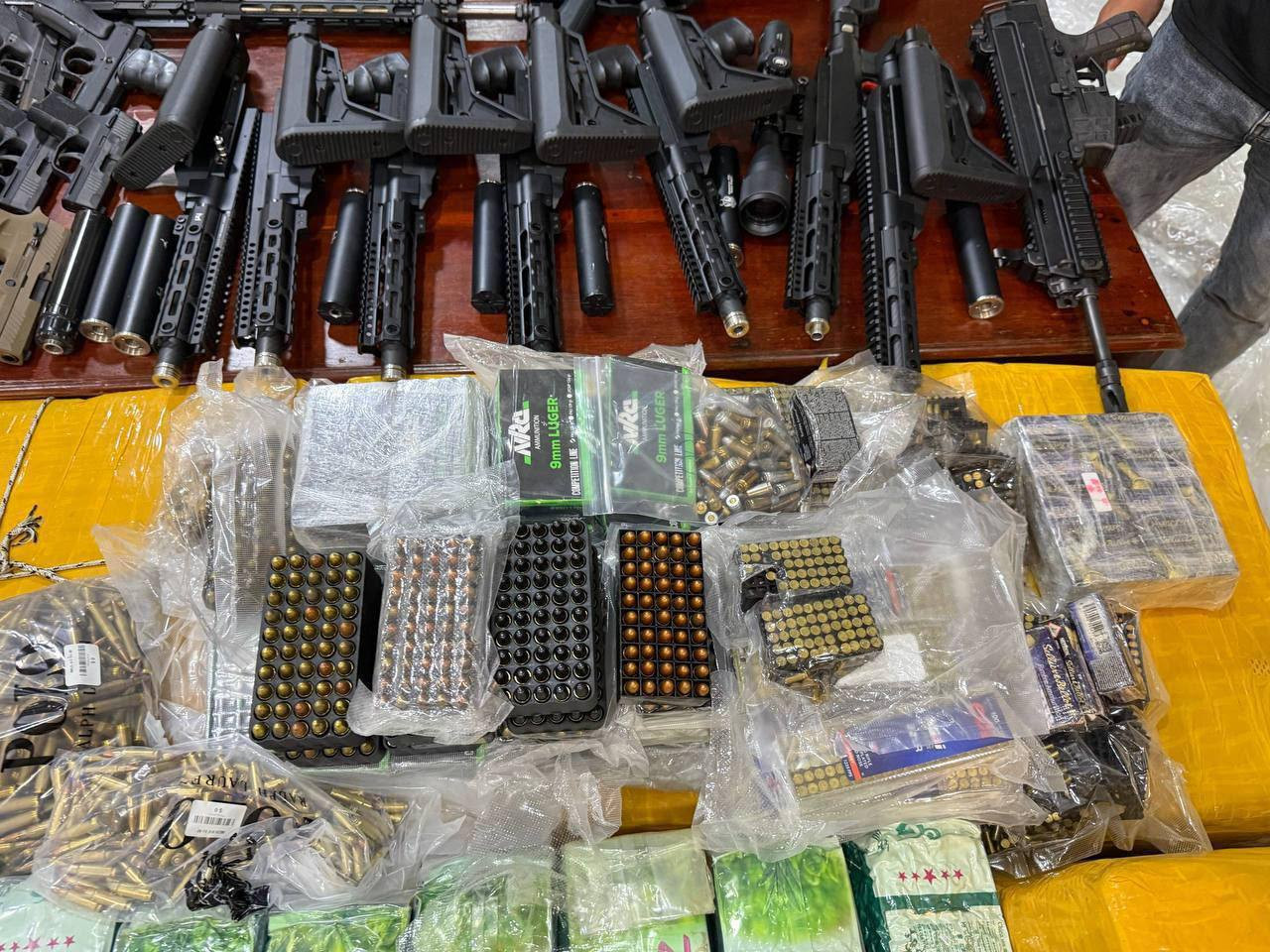 seven chinese arrested 840kg drugs guns koh russei cambodia news 2026 34535665