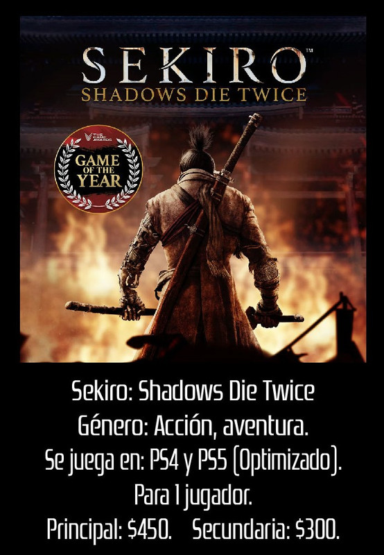 Sekiro Shadows Die Twice