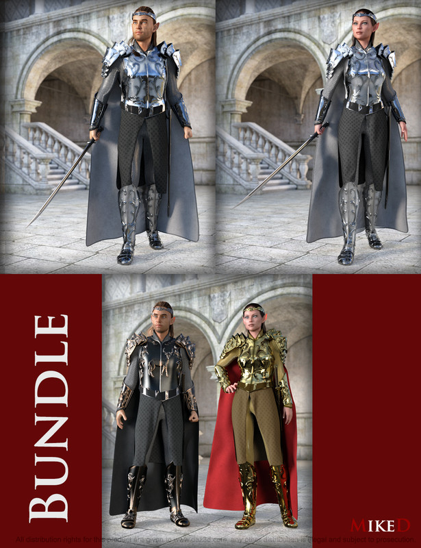 MD dForce HD Elven Royal Armor Bundle (Fixed)