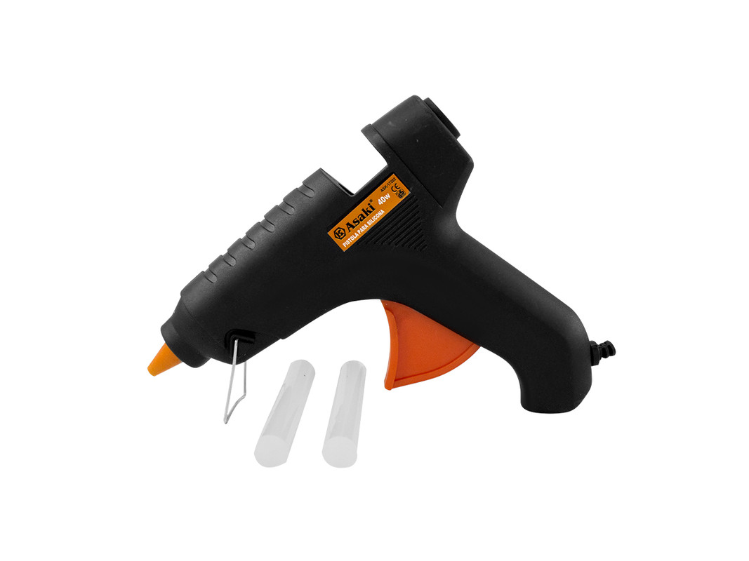 PISTOLA PARA SILICONA 40W ASAKI