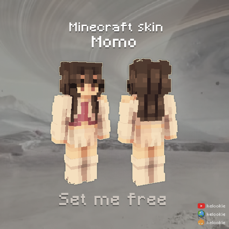 ⌜ set me free ⌝ | Momo | Twice | 모모 Minecraft Skin