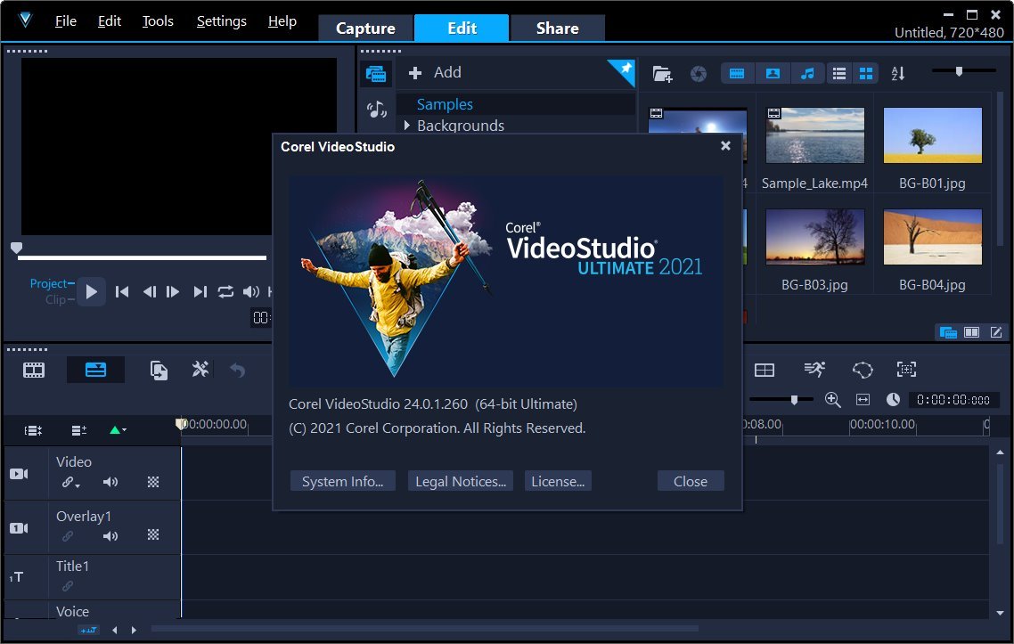 Corel VideoStudio Ultimate 2021 v24.0.1.260 Multilingual (x64) Corel VideoStudio Ultimate 2021 v24.0.1.260 Multilingual (x64)