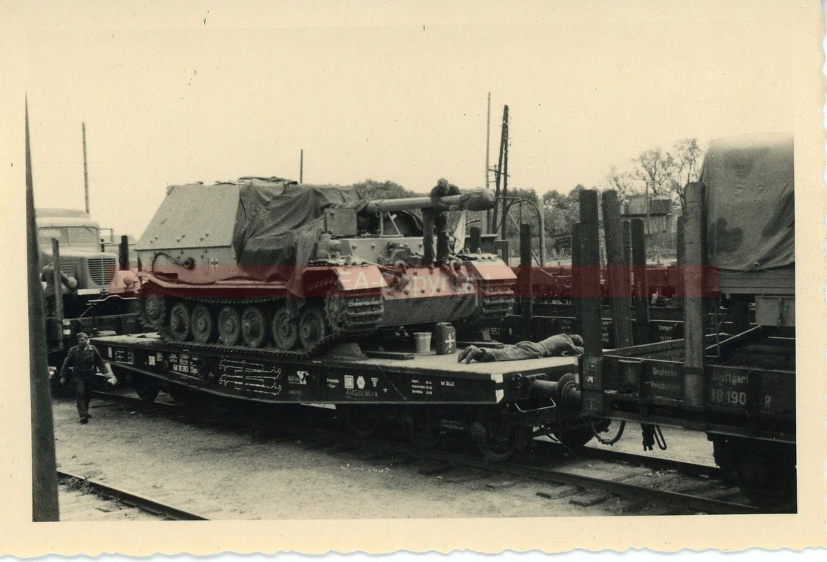 Russland Panzer Tank Panzerjäger Ferdinand Elefa