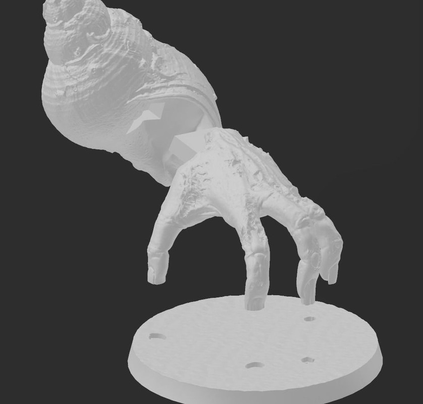 Bernard l'ermite Hermit-hand-3d-model-stl