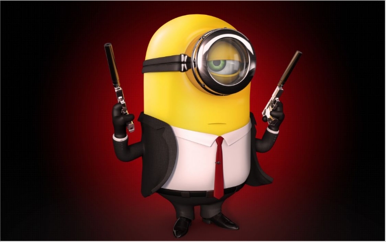 Hitman-minion-silverballer-mignon-minima