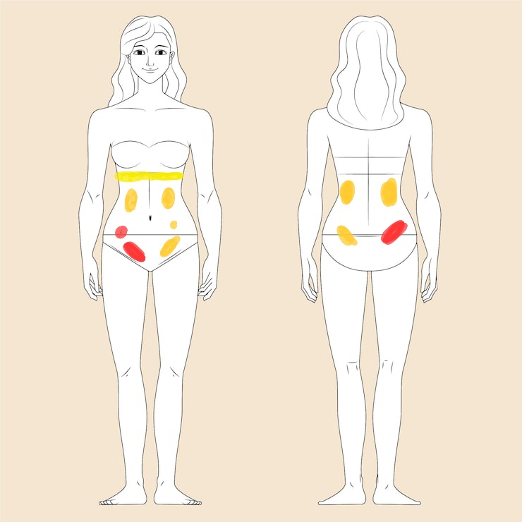 hand drawn human body outline illustration 23 2150567873