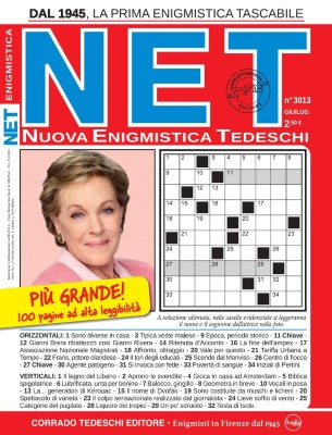 Nuova Enigmistica Tascabile N.3013 - Giugno-Luglio 2024