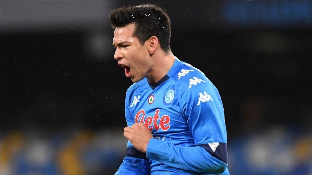 Chucky Lozano llegó a 100 partidos la Serie A tras victoria del Napoli