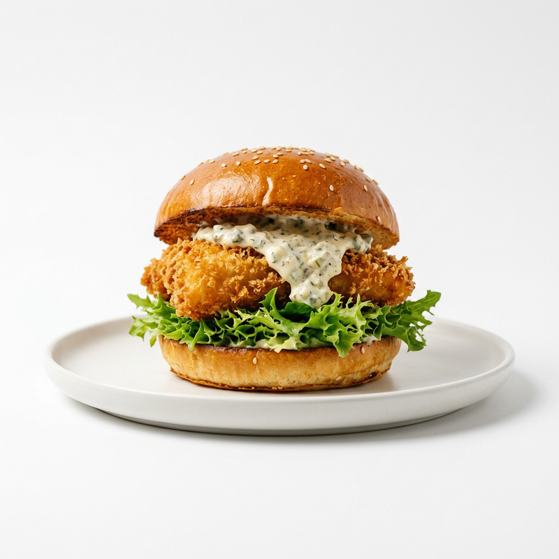 Hamburguesa De Pescado