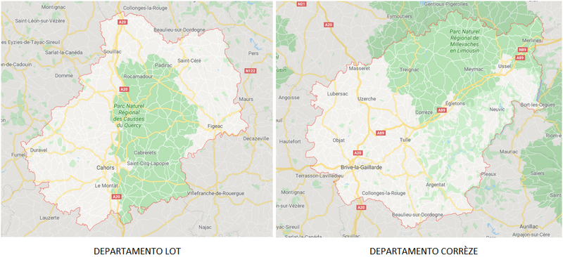 ROCAMADOUR, CAHORS, SAINT-CIRQ-LAPOPIE, ... (Dptos. Lot / Corrèze) - Diarios, Region-France (19)