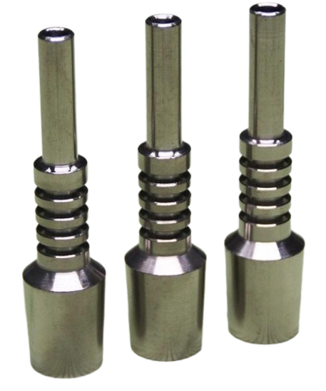 Pack of 5 Metal-Tipped Quartz Rods – Standard 14mm Size, Durable Multi-Purpose Use