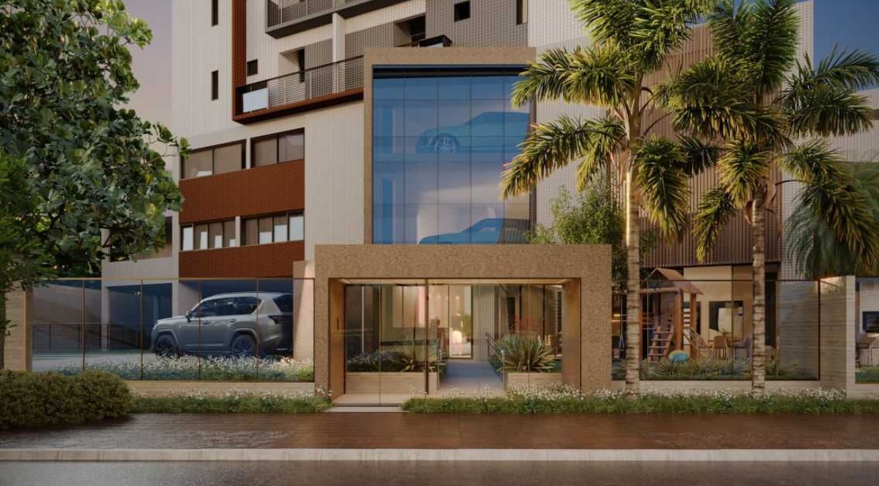 Portaria 24h com sistema de segurança integrado