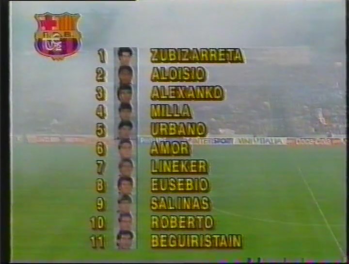 Recopa de Europa 1988/1989 - Final - FC Barcelona Vs. Sampdoria (544p) (Castellano) 1