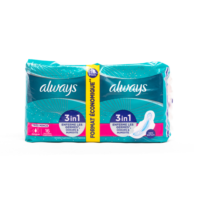 ALWAYS 16S MAXI THICK LONG DUO