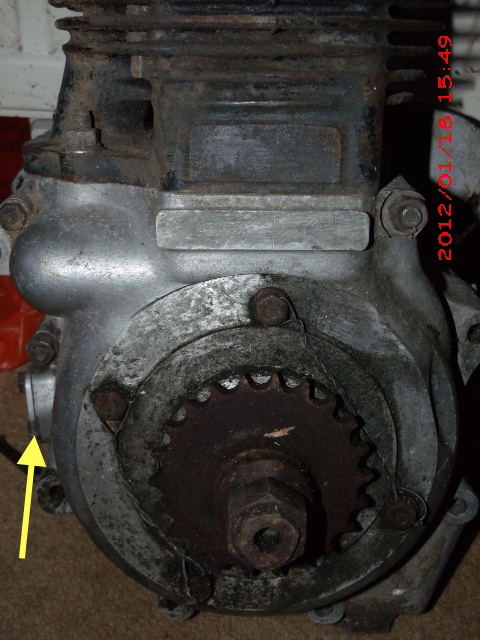 Mk 3 Crankcase front casting Mk 3 Crankcase front casting