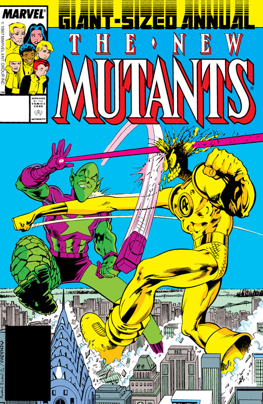 New Mutants (1983-1991) Annual 003-000